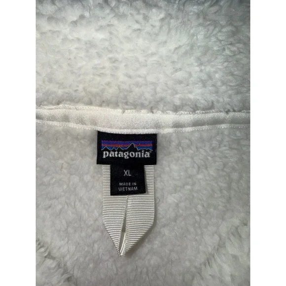 Patagonia Los Gatos 1/4 Zip Fleece Pullover Birch White Womens XL 25236 FA23 EUC - Picture 3 of 8